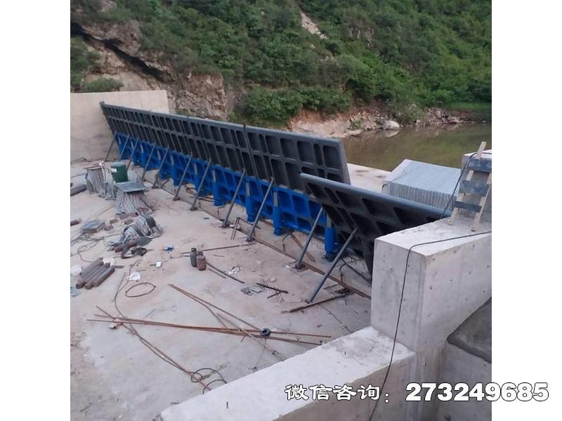 留坝县活动拦水液压钢坝