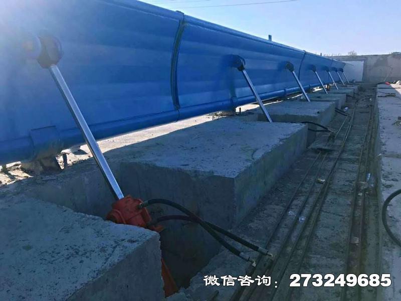 留坝县水利工程液压钢坝