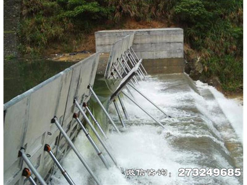 留坝县水利建设液压钢坝
